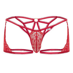CandyMan String Porte-Jarretelles Cupidon Rouge